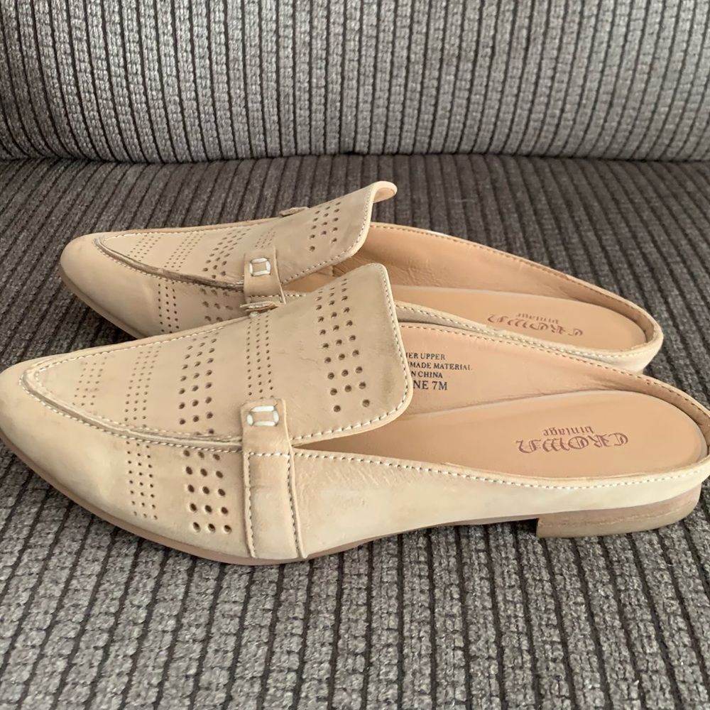 Tan Mules - Picture 2 of 2